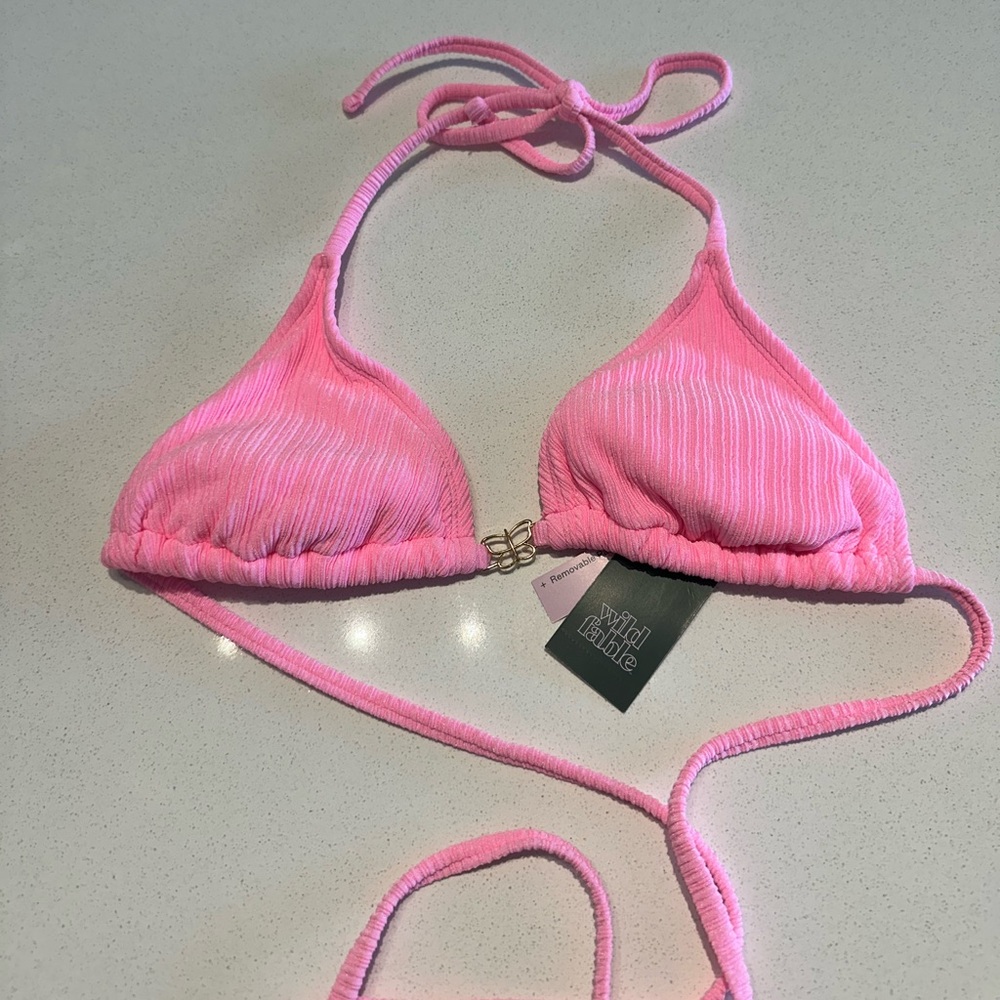 Wild Fable Pink Bikini Top
